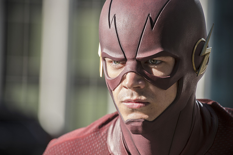 The Flash -- "The Man Who Saved Central City" -- ImageFLA201c_0236b.jpg -- Pictured: Grant Gustin as The Flash -- Photo: Cate Cameron /The CW -- ÃÂ© 2015 The CW Network, LLC. All rights reserved.